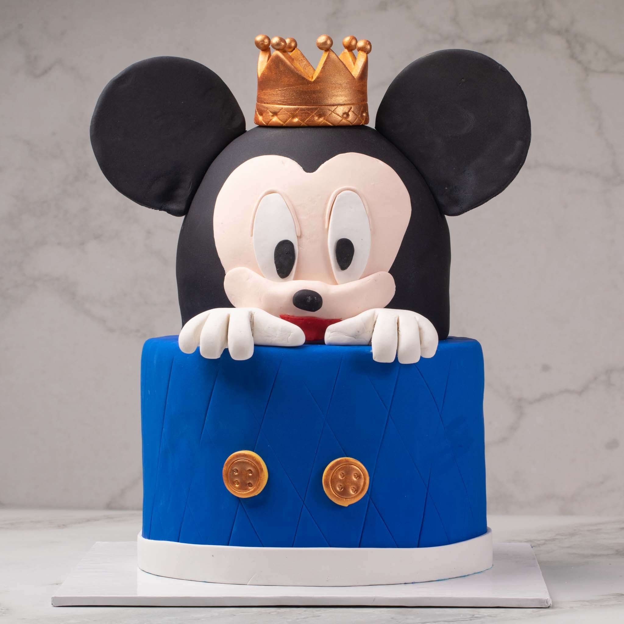 Mickey Mouse Fondant Cake (Delivery in 48 Hours Available) view 2